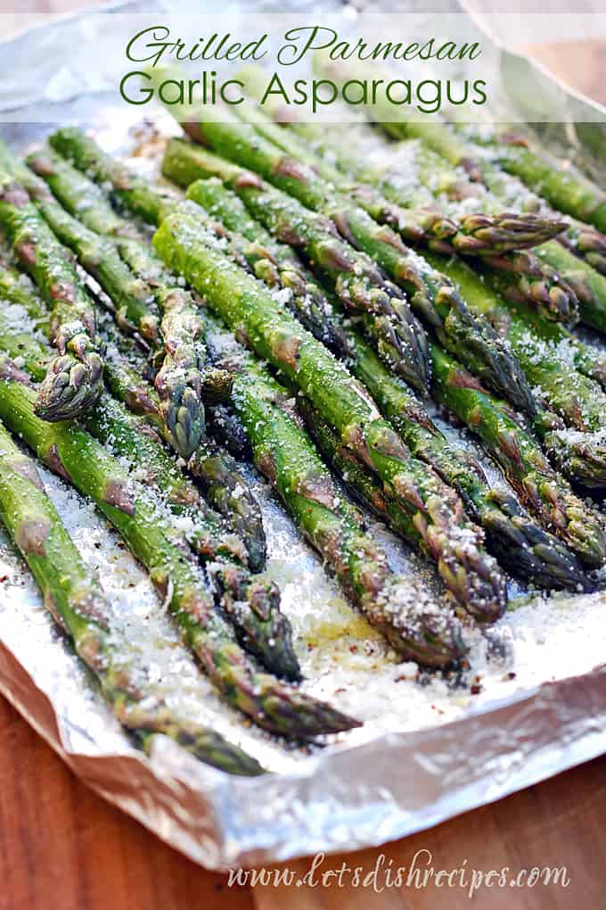 Grilled Parmesan Asparagus