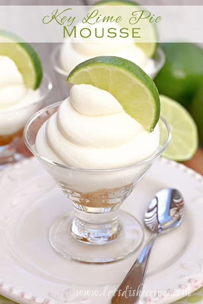 Key Lime Pie Mousse