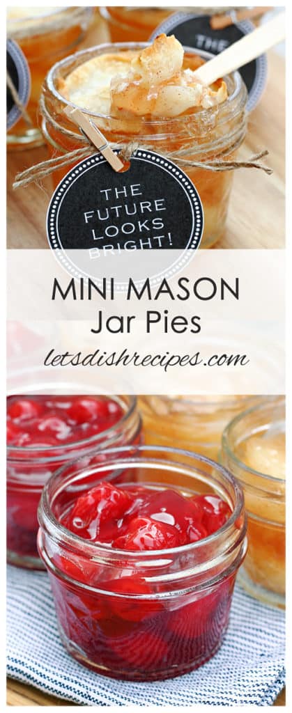 Graduation Party Hot Dog Bar and Mini Mason Jar Pies