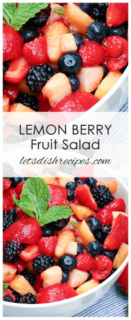 Lemon Berry Fruit Salad