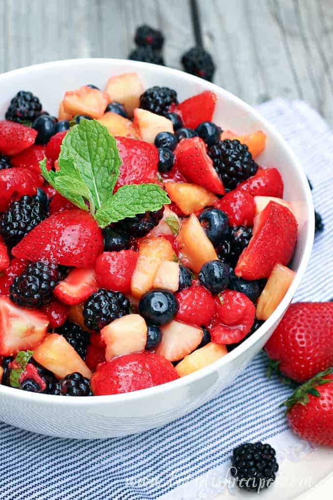 Lemon Berry Fruit Salad