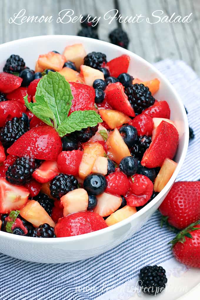 Lemon Berry Fruit Salad