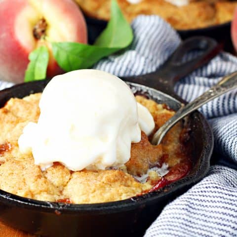 Peach Cobbler feature