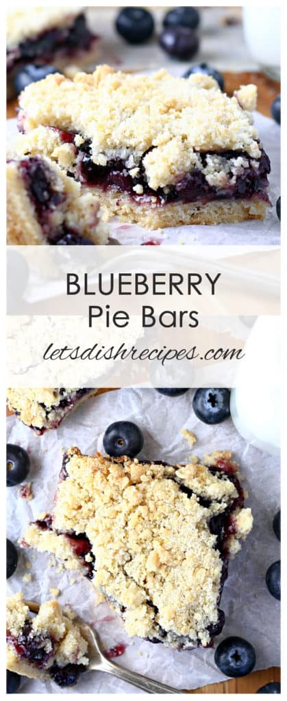 Blueberry Pie Bars