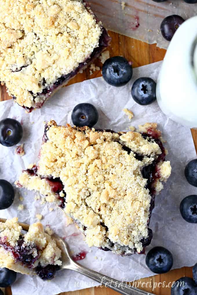 Blueberry Pie Bars