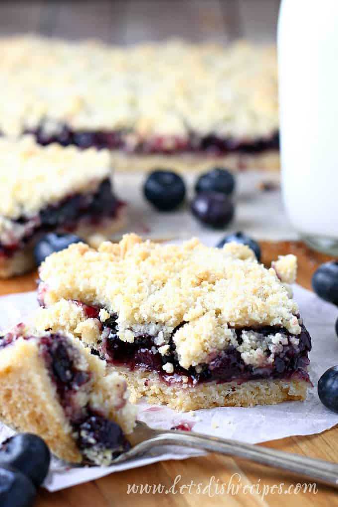 Blueberry Pie Bars