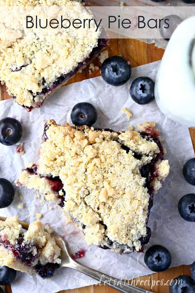 Blueberry Pie Bars