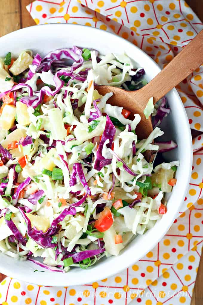 Pineapple Coleslaw