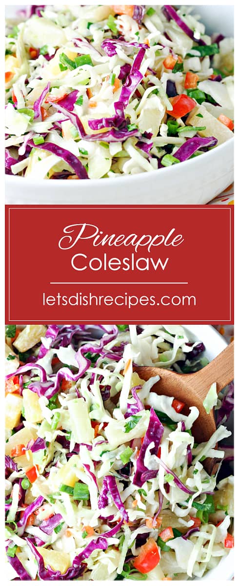 Pineapple Coleslaw