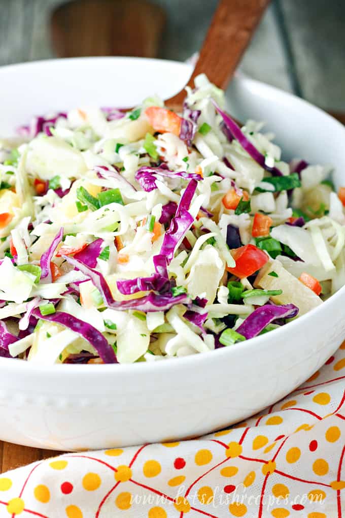 Pineapple Coleslaw