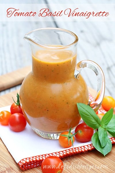 Tomato Basil Vinaigrette