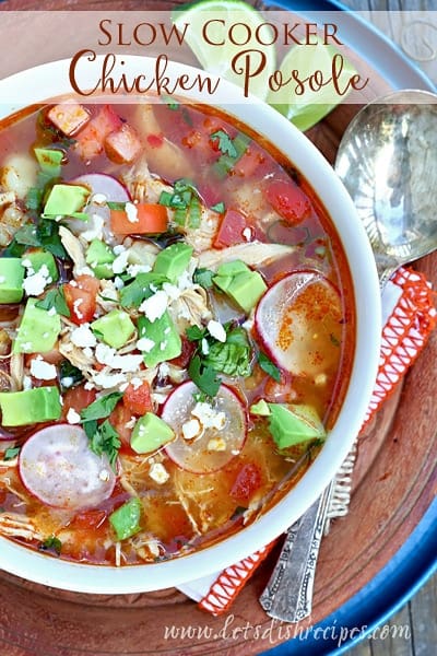 Slow Cooker Chicken Posole