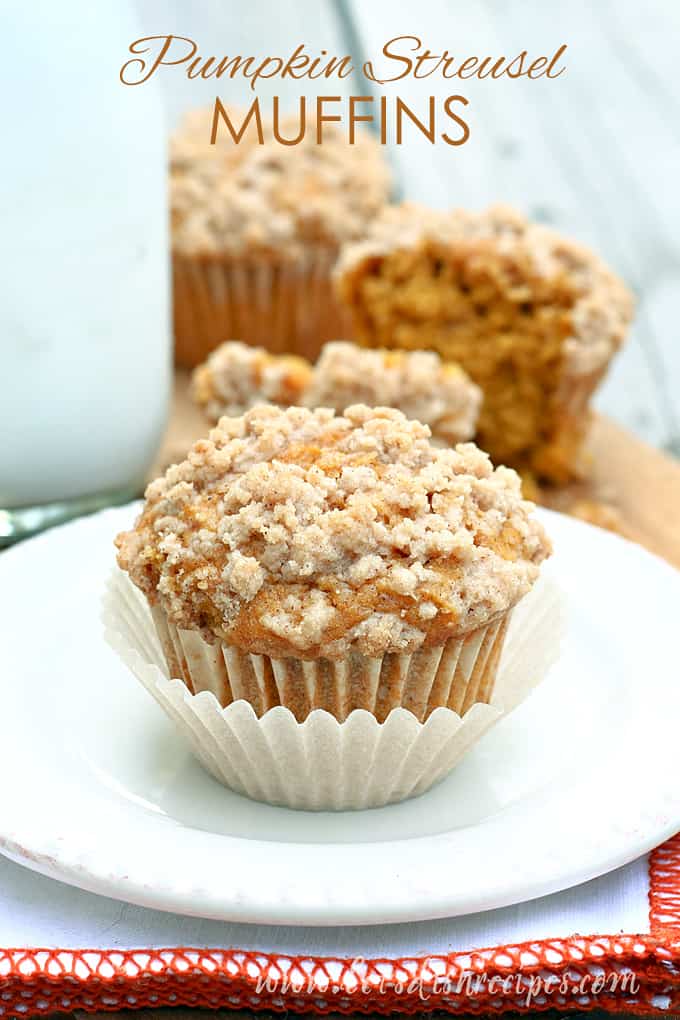 Pumpkin Streusel Muffins