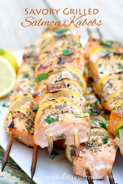 salmon kabobs