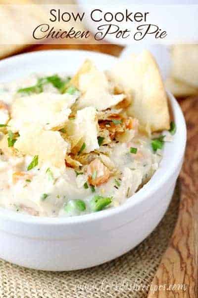 Slow Cooker Chicken Pot Pie