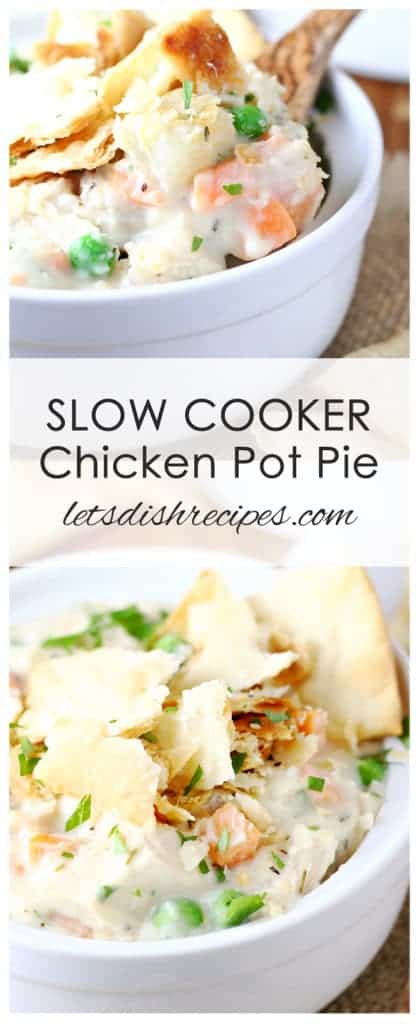 Slow Cooker Chicken Pot Pie