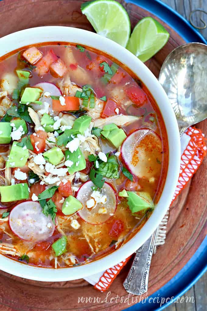 Slow Cooker Chicken Posole