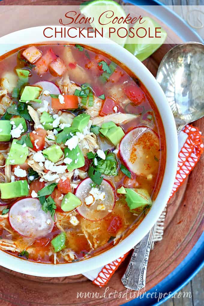 Slow Cooker Chicken Posole