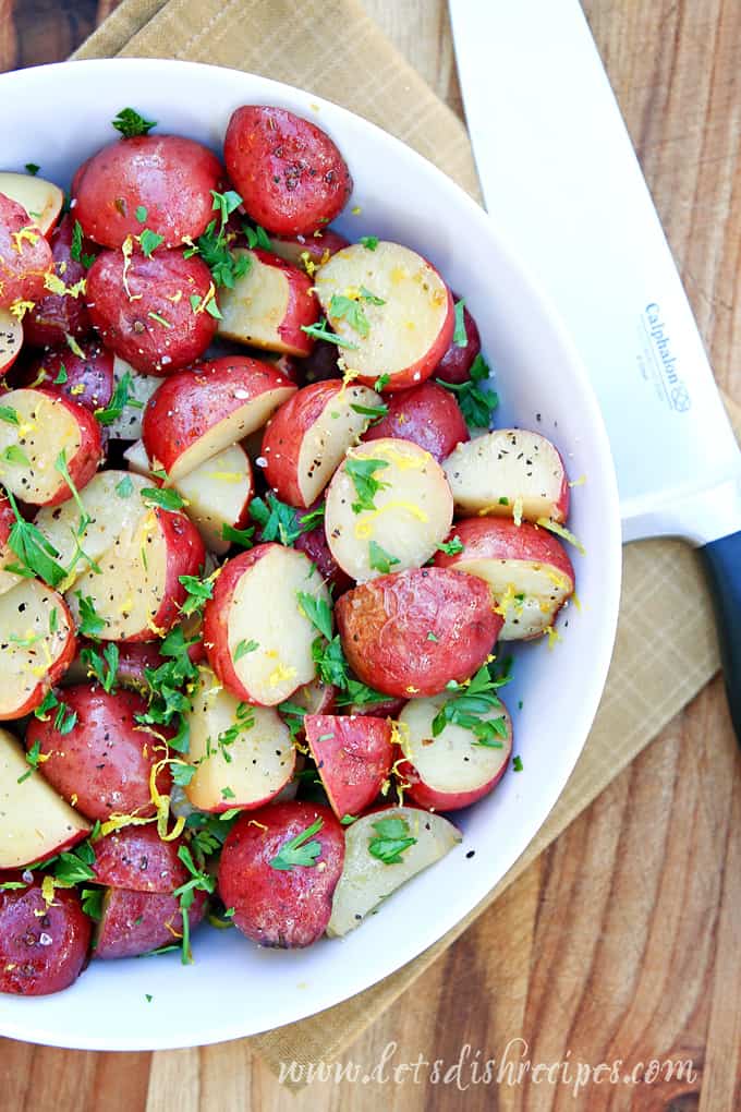 Greek Style Red Potatoes