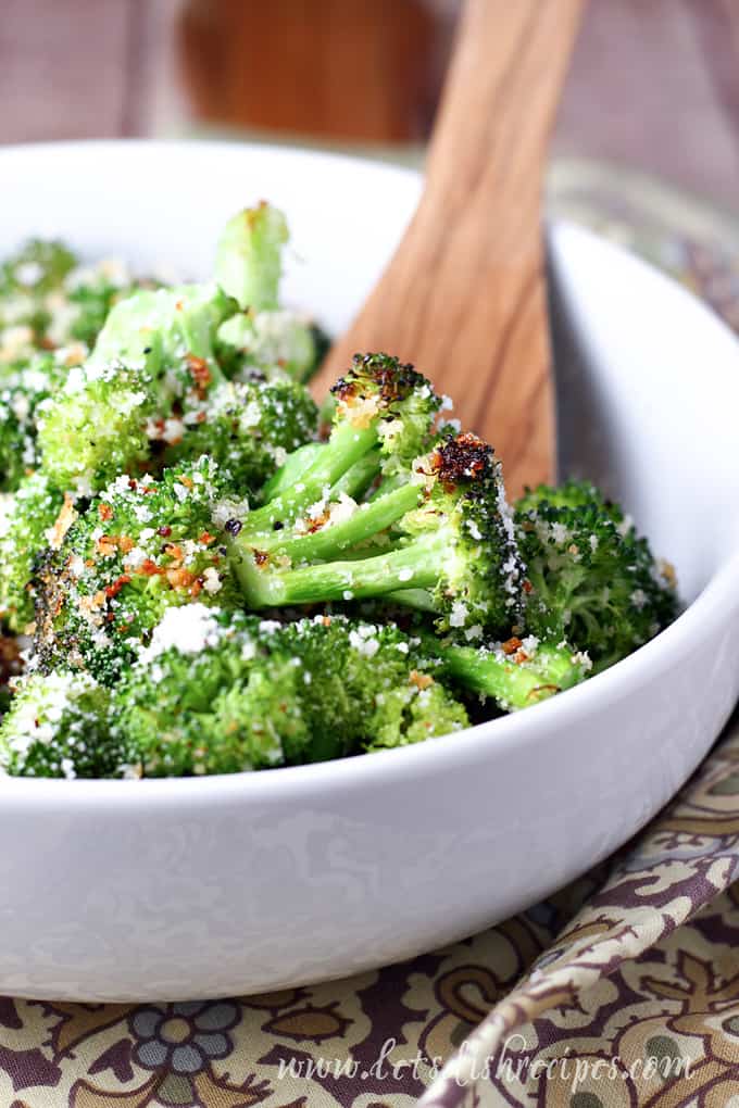 Roasted Broccoli with Breadcrumbs