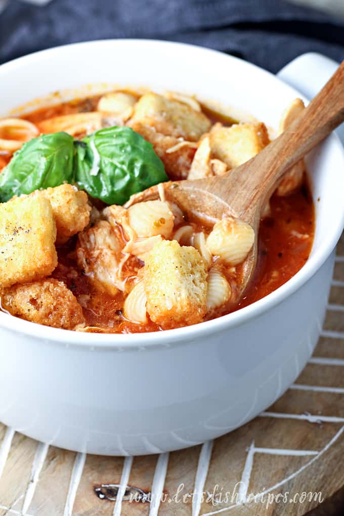 Chicken Parmesan Soup