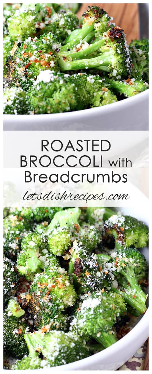 Roasted Broccoli with Breadcrumbs