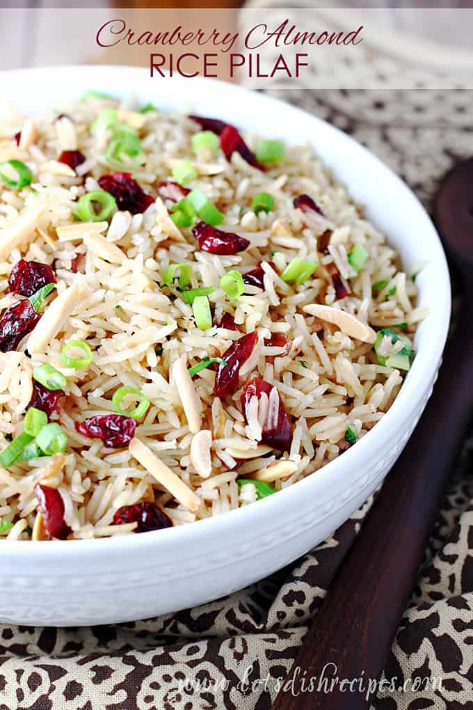 Cranberry Almond Rice Pilaf