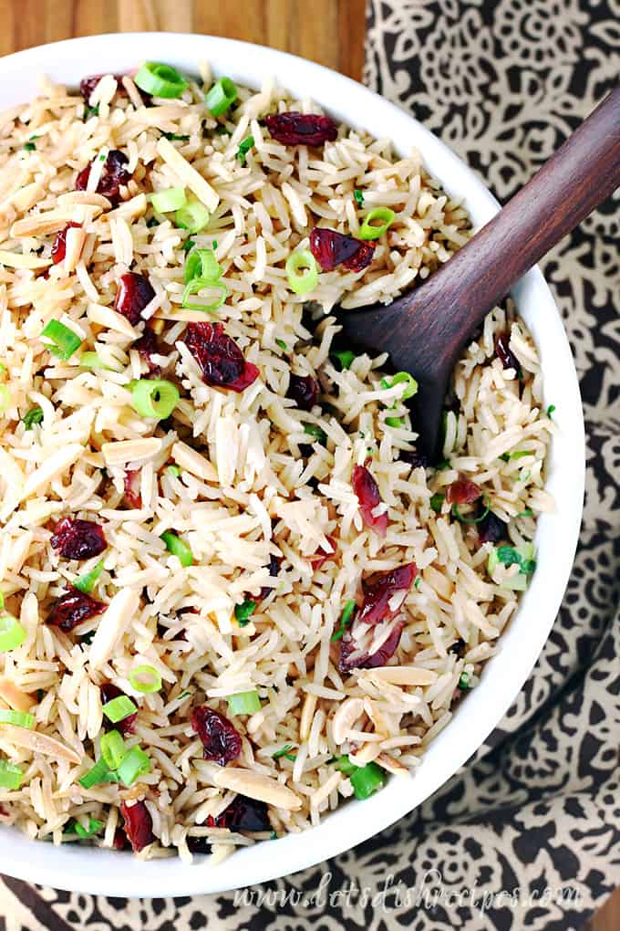 Cranberry Almond Rice Pilaf