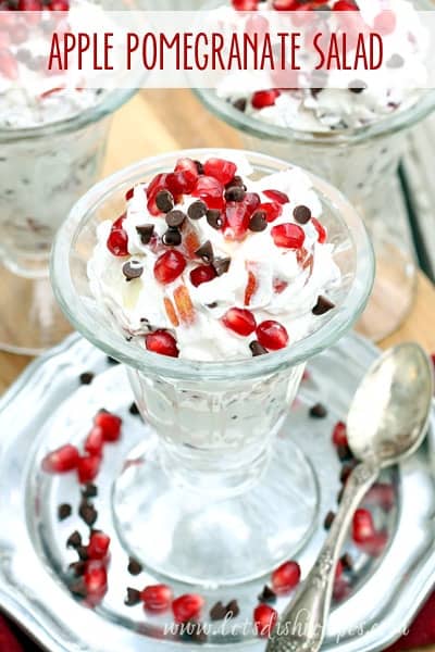 Apple Pomegranate Salad