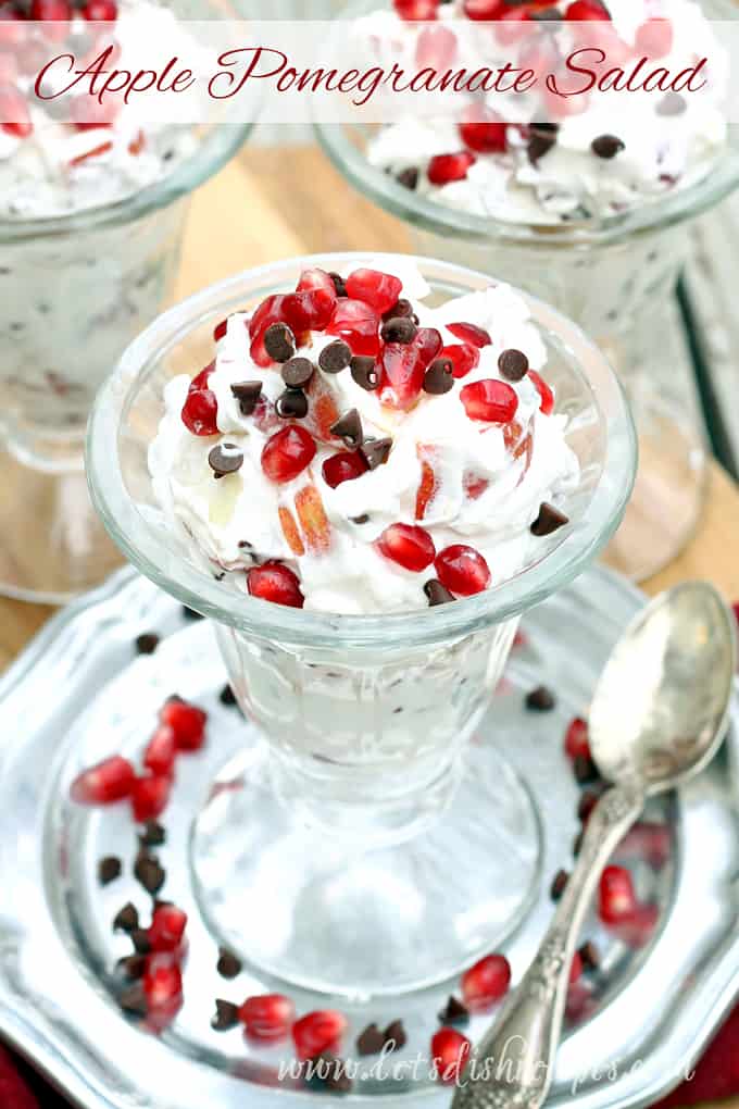 Apple Pomegranate Salad