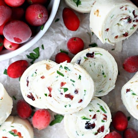 Cranberry Feta Pinwheels feature