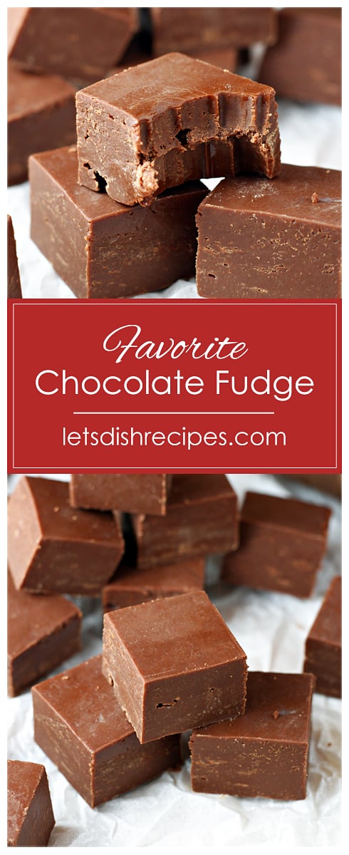 Favorite Chocolate Fudge