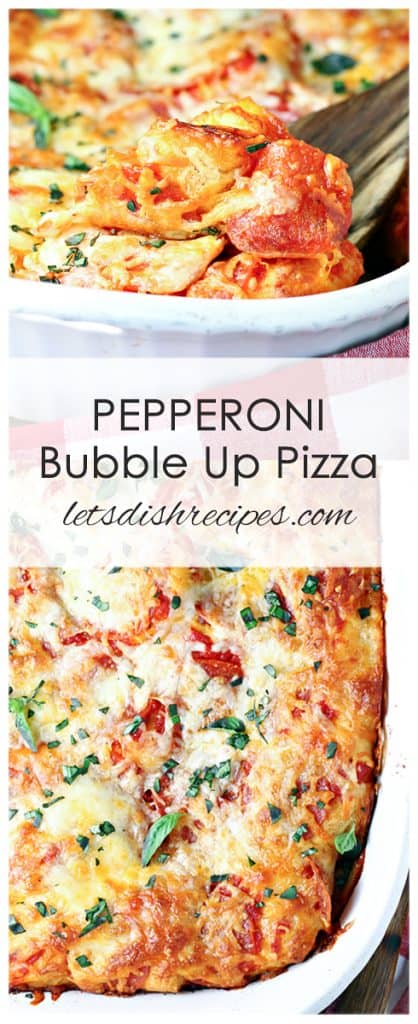 Pepperoni Bubble Up Pizza