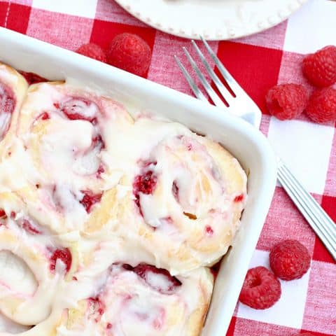 Raspberry Sweet Rolls feature