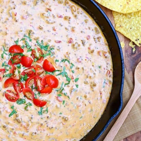 Skillet Beef Queso feature