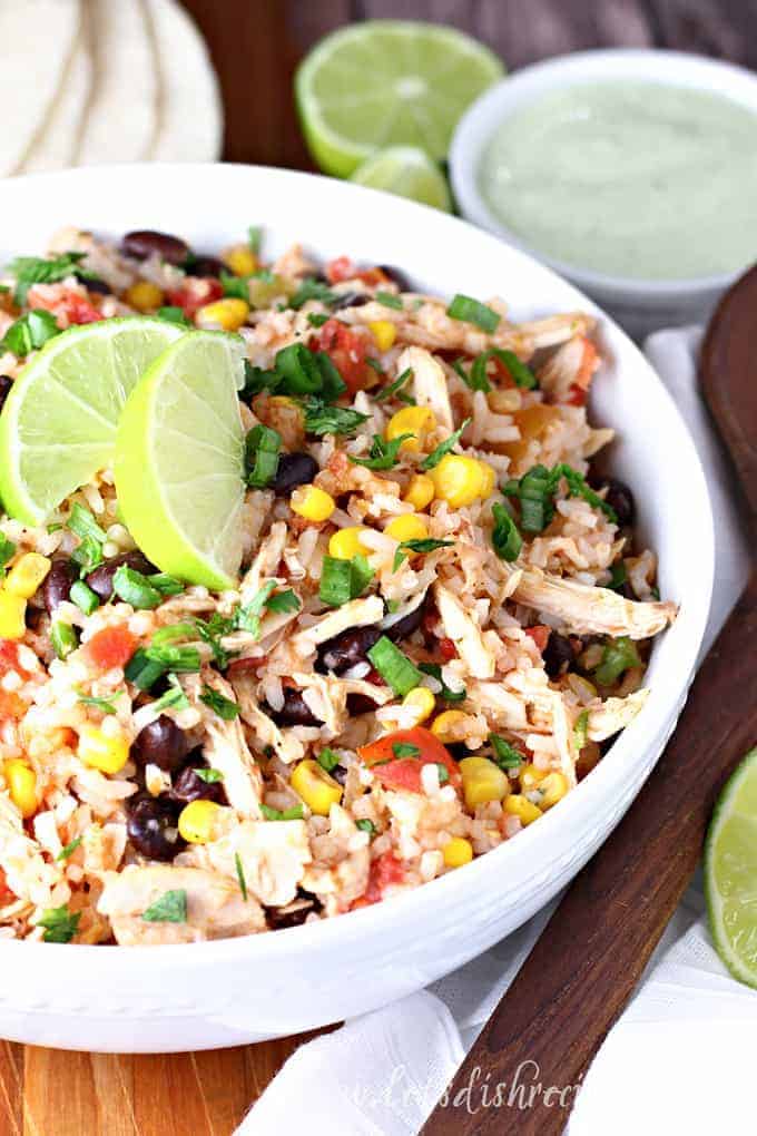 Slow Cooker Chicken Burrito Filling