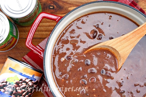 Easiest Ever Black Bean Soup