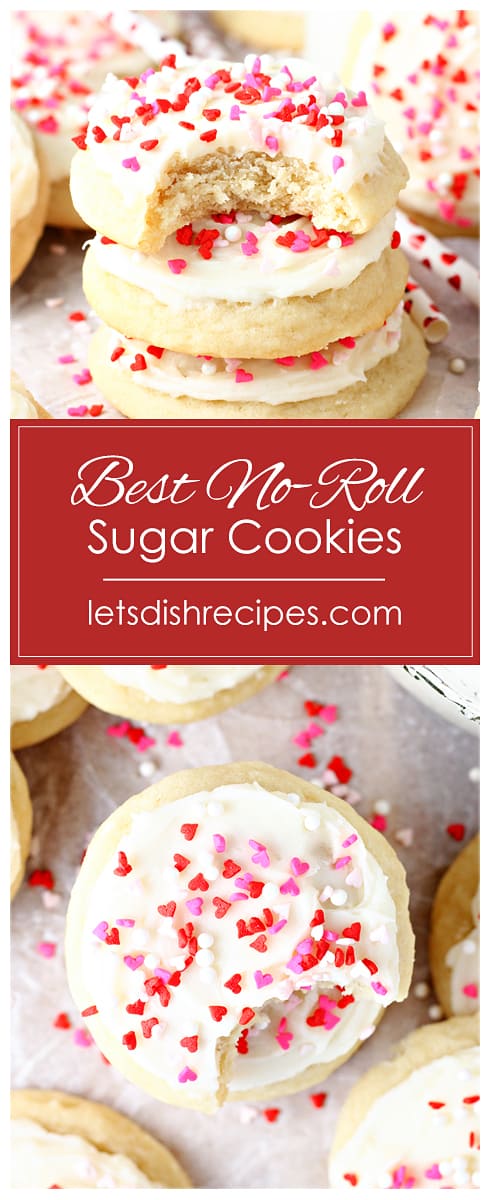 The Best No-Roll Sugar Cookies