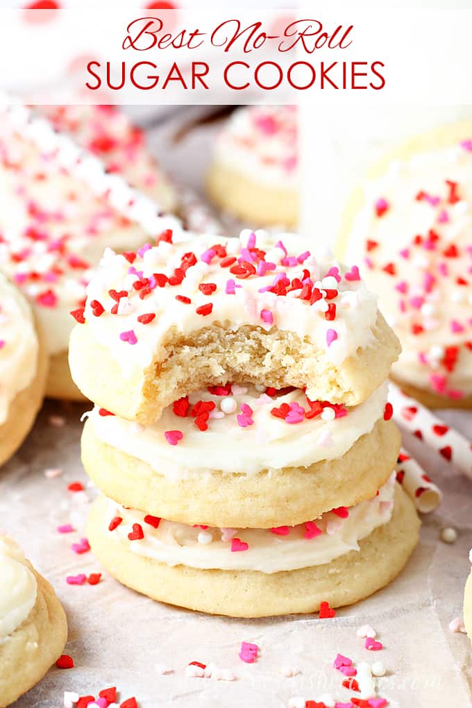 The Best No-Roll Sugar Cookies