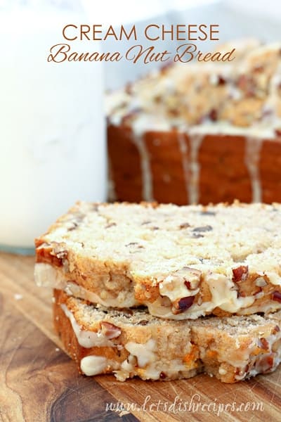 Cream Cheese Banana Nut Bread