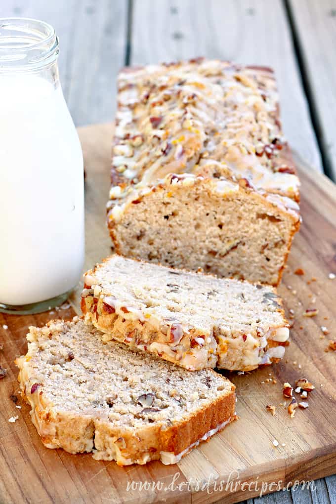 Cream Cheese Banana Nut Bread