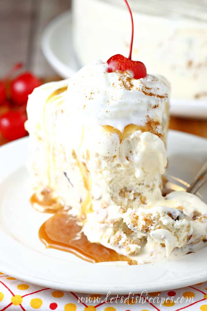 Not Fried Ice Cream Cake