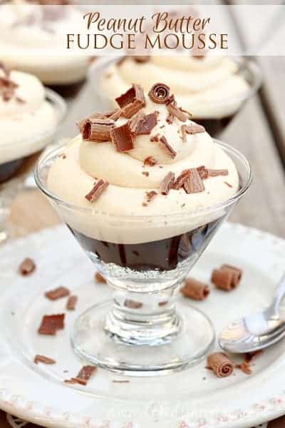 Peanut Butter Fudge Mousse