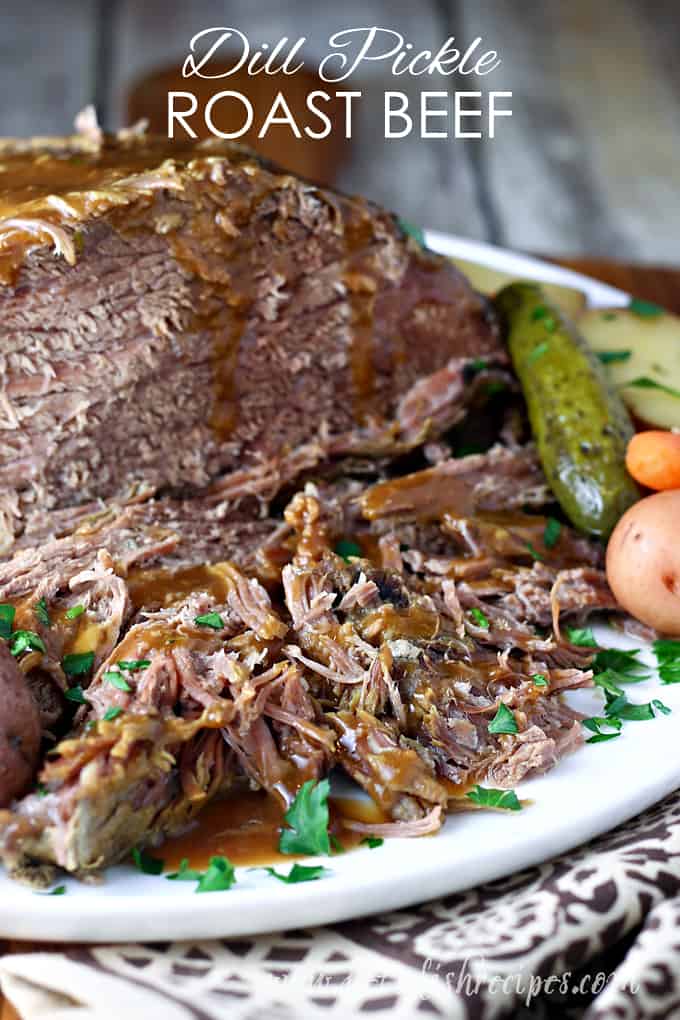 Dill Pickle Roast Beef