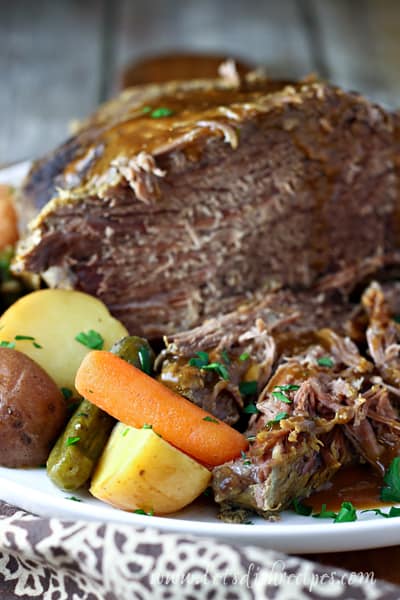 Dill Pickle Roast Beef