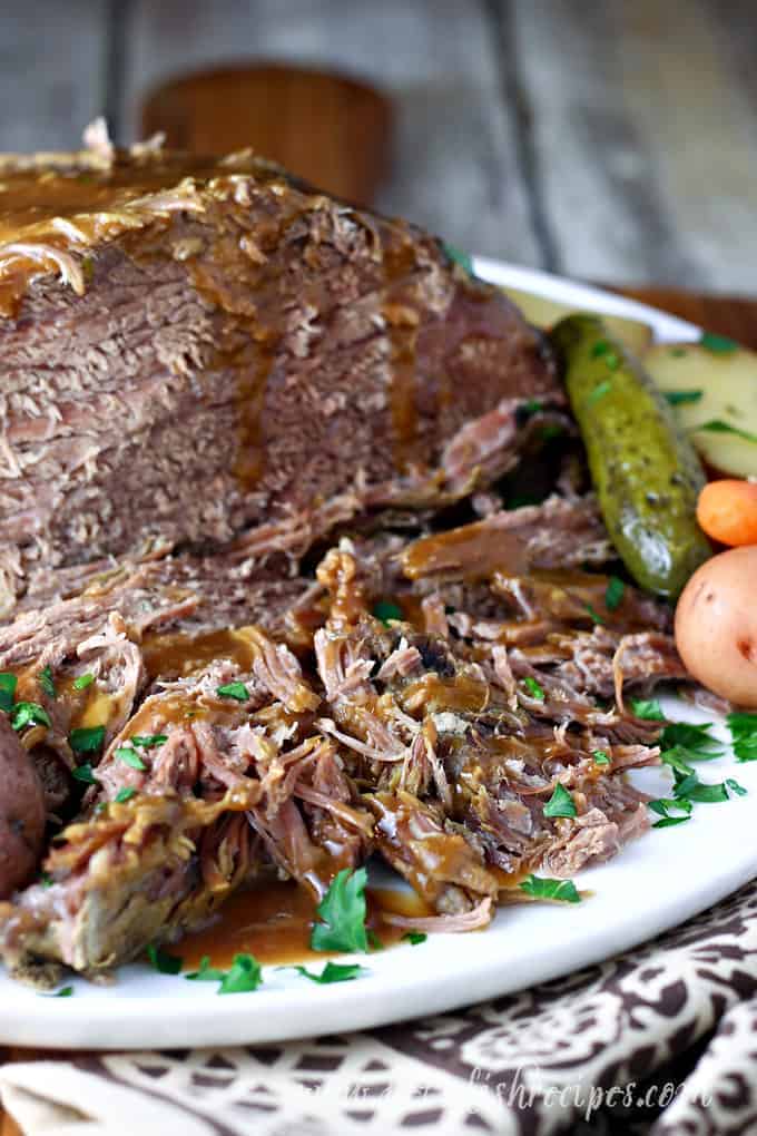 Dill Pickle Roast Beef