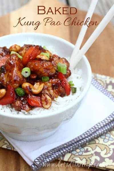 Baked Kung Pao Chicken