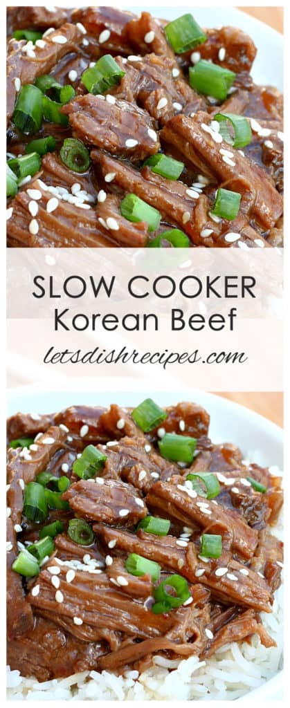 Slow Cooker Korean Beef