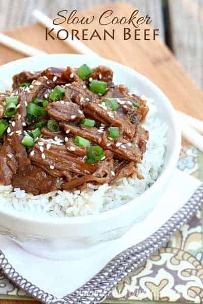 Slow Cooker Korean Beef