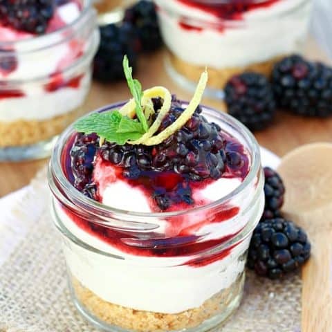 Blackberry Lemon Cheesecake1825